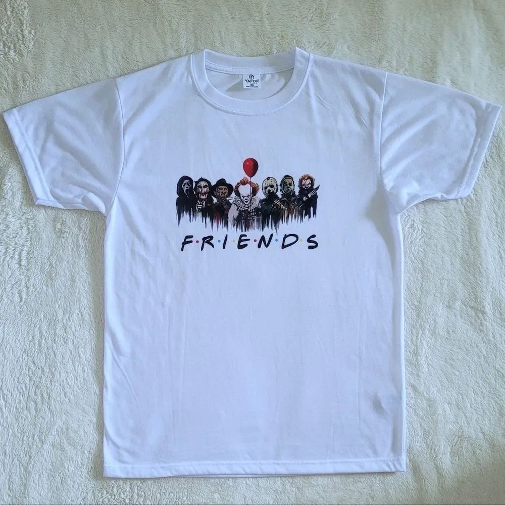 Horror🧟♂️ "FRIENDS" Graphic Tee👕